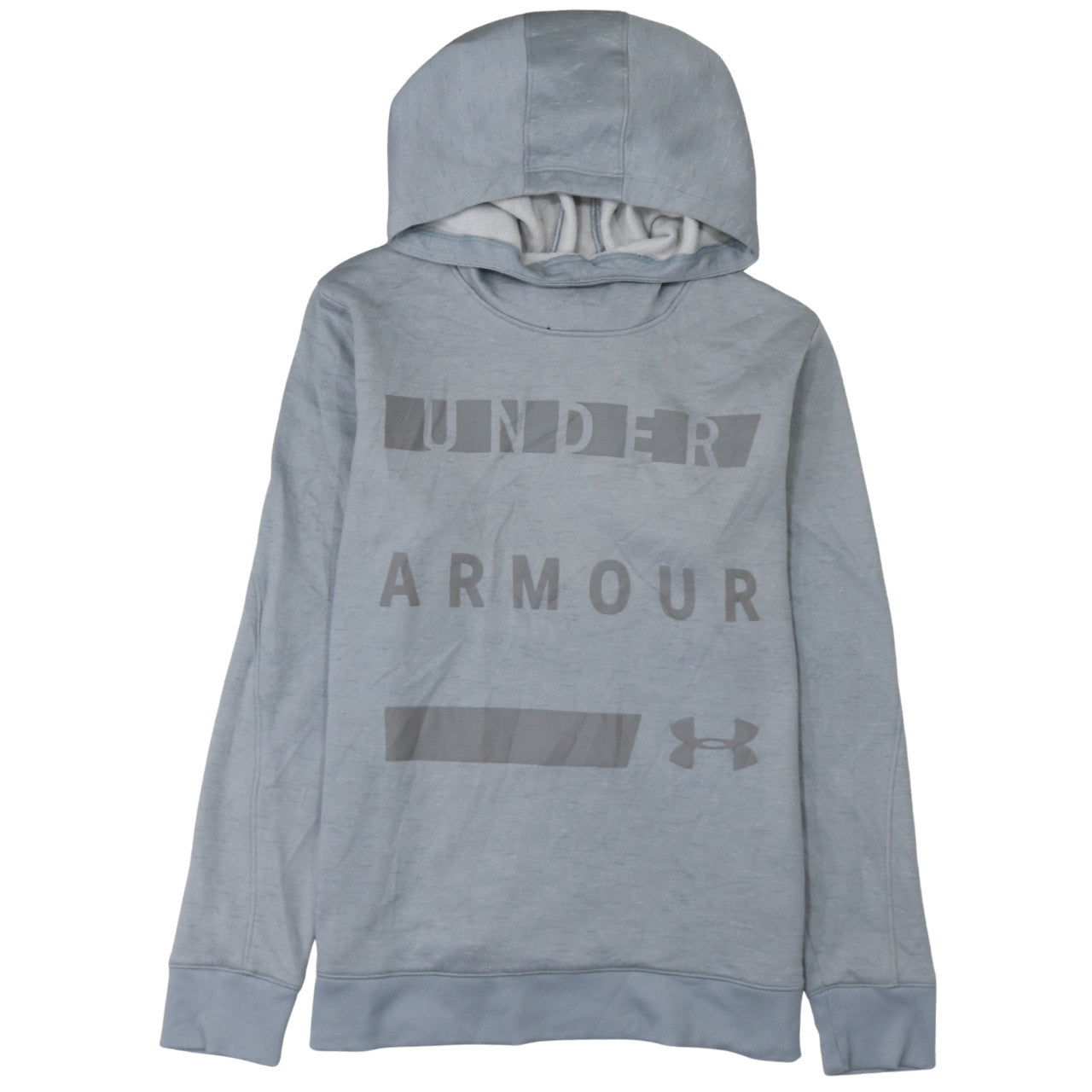Mens UK Size M Under Armour Grey Pullover Hoodie