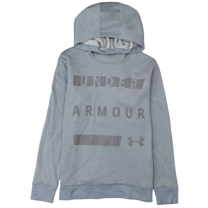 Mens UK Size M Under Armour Grey Pullover Hoodie