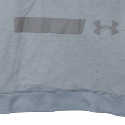 Mens UK Size M Under Armour Grey Pullover Hoodie