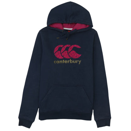 Womens UK Size 12 Canterbury Blue Pullover Hoodie