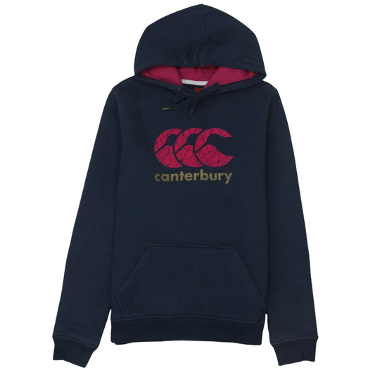 Womens UK Size 12 Canterbury Blue Pullover Hoodie