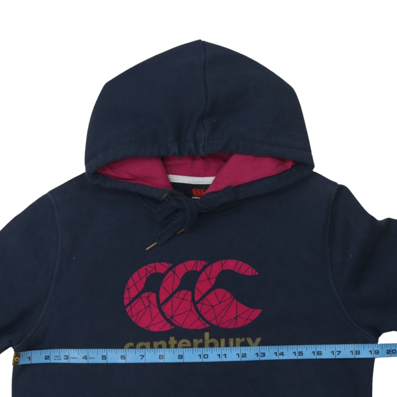 Womens UK Size 12 Canterbury Blue Pullover Hoodie