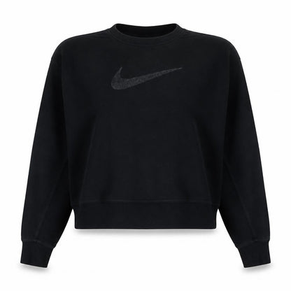 Womens UK Size S Nike Black Pullover Sweatshirt