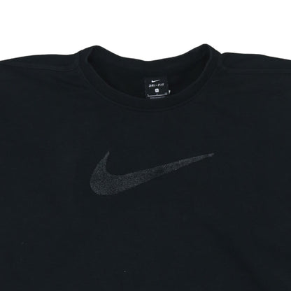 Womens UK Size S Nike Black Pullover Sweatshirt