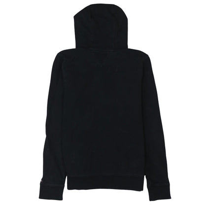 Tommy Hilfiger Boys Black Cotton Pullover Hoodie Size 164 Regular Fit