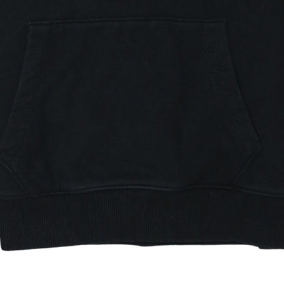 Tommy Hilfiger Boys Black Cotton Pullover Hoodie Size 164 Regular Fit