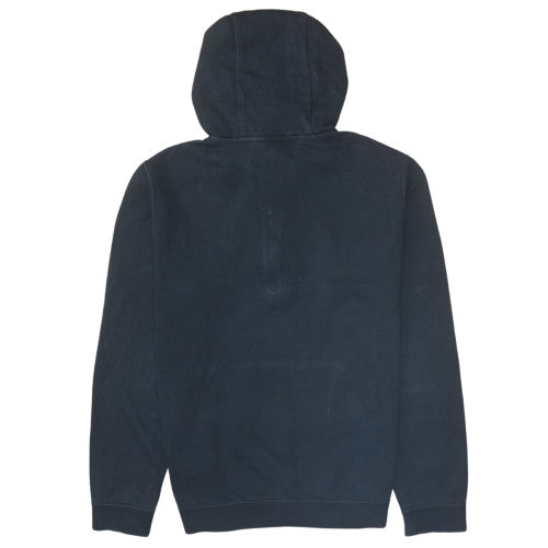 Mens UK Size L Nike Black 1/2 Zip Hoodie