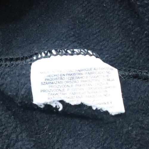 Mens UK Size L Nike Black 1/2 Zip Hoodie