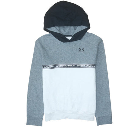 Teens UK Size 164 Under Armour Grey Pullover Hoodie