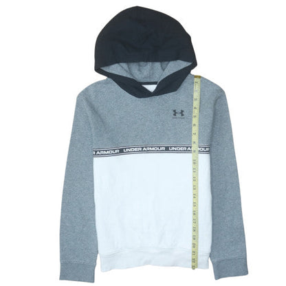 Teens UK Size 164 Under Armour Grey Pullover Hoodie