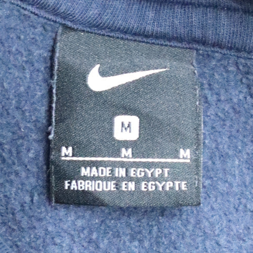 Mens UK Size M Nike Blue Pullover Hoodie