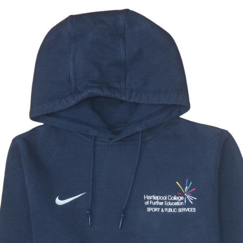 Mens UK Size M Nike Blue Pullover Hoodie