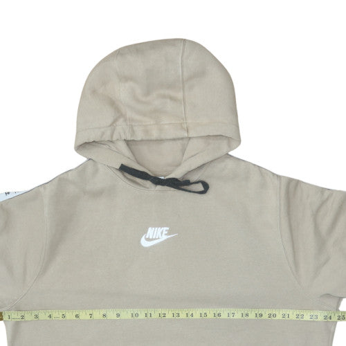 Mens UK Size L Nike Beige Pullover Hoodie