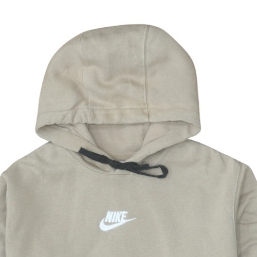 Mens UK Size L Nike Beige Pullover Hoodie