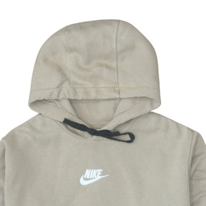Mens UK Size L Nike Beige Pullover Hoodie