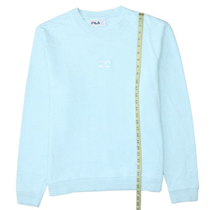 Womens UK Size L FILA Blue Pullover Sweatshirt