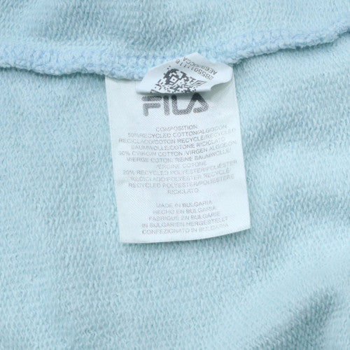 Womens UK Size L FILA Blue Pullover Sweatshirt