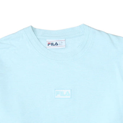 Womens UK Size L FILA Blue Pullover Sweatshirt