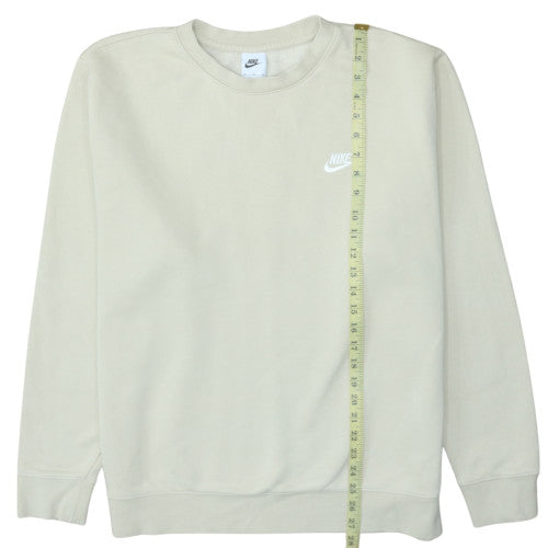 Mens UK Size XL Nike Beige Pullover Sweatshirt