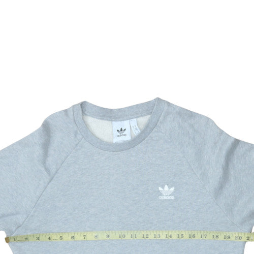 Mens UK Size M adidas Grey Pullover Sweatshirt