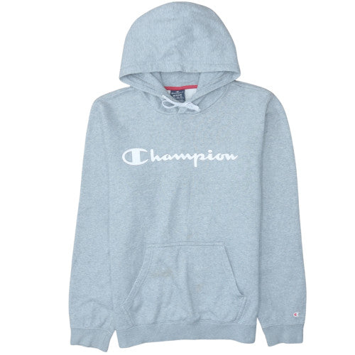 Mens UK Size M Champion Grey Pullover Hoodie