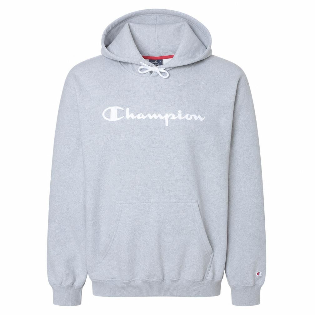 Mens UK Size M Champion Grey Pullover Hoodie