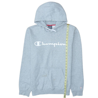 Mens UK Size M Champion Grey Pullover Hoodie