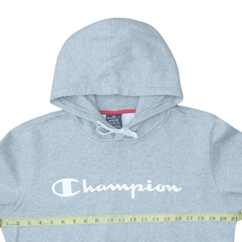 Mens UK Size M Champion Grey Pullover Hoodie