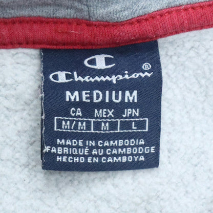 Mens UK Size M Champion Grey Pullover Hoodie
