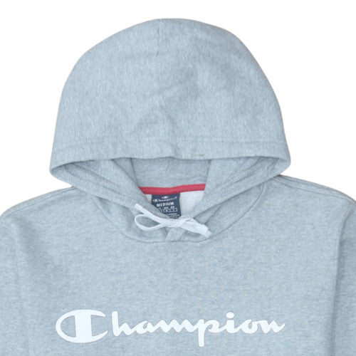 Mens UK Size M Champion Grey Pullover Hoodie