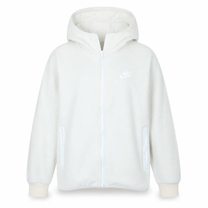 Mens UK Size S Nike White Full Zip Hoodie