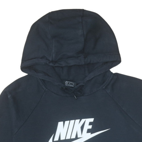 Mens UK Size L Nike Black Pullover Hoodie