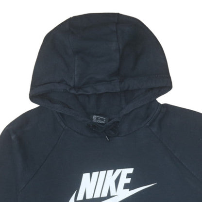 Mens UK Size L Nike Black Pullover Hoodie