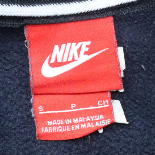 Mens UK Size S Nike Blue Pullover Hoodie