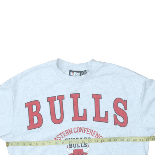 Mens UK Size XS NBA Grey Pullover Sweatshirt