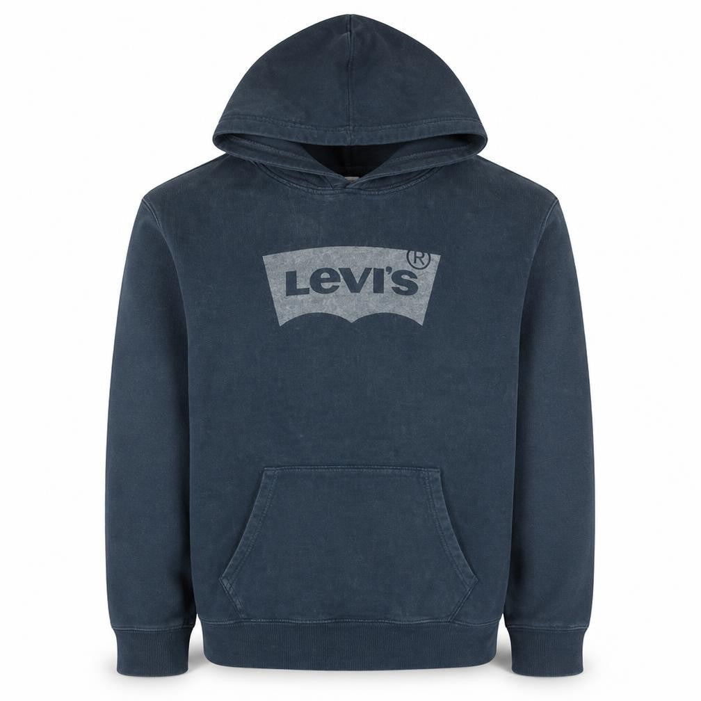 Mens UK Size L Levi's Blue Pullover Hoodie