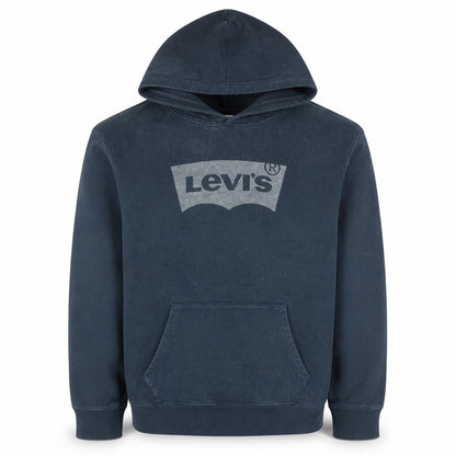 Mens UK Size L Levi's Blue Pullover Hoodie
