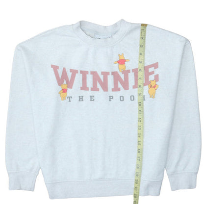 Womens UK Size 10/12 Disney Grey Pullover Sweatshirt