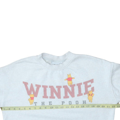 Womens UK Size 10/12 Disney Grey Pullover Sweatshirt