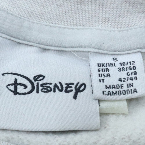 Womens UK Size 10/12 Disney Grey Pullover Sweatshirt