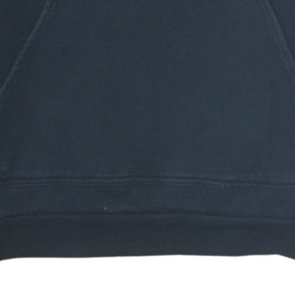 Adidas Boys Black Pullover Hoodie Size 13-14 Years Cotton Blend