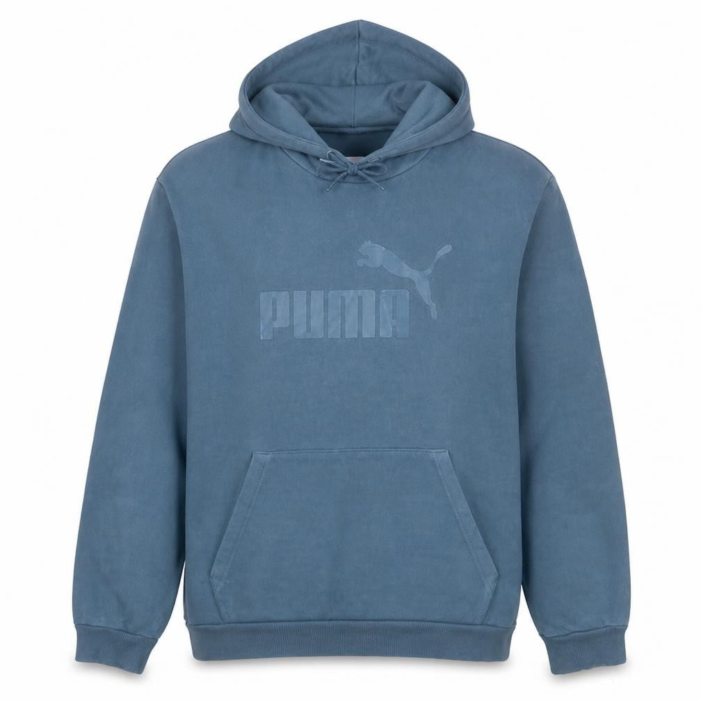 Mens UK Size XL Puma Blue Pullover Hoodie