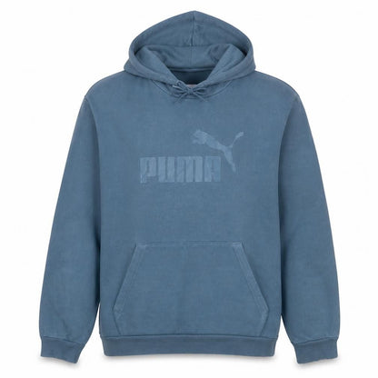 Mens UK Size XL Puma Blue Pullover Hoodie
