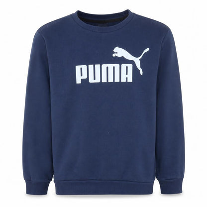Mens UK Size M Puma Blue Pullover Sweatshirt