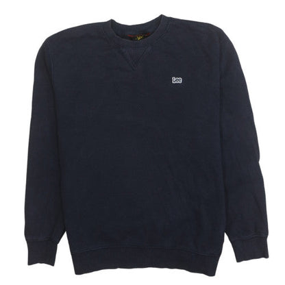 Mens UK Size M Lee Blue Pullover Sweatshirt