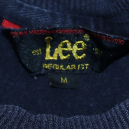 Mens UK Size M Lee Blue Pullover Sweatshirt