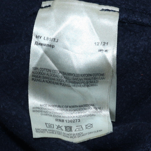 Mens UK Size M Lee Blue Pullover Sweatshirt