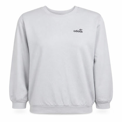 Womens UK Size 8 Adidas White Pullover Sweatshirt