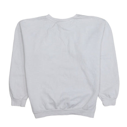Womens UK Size 8 Adidas White Pullover Sweatshirt