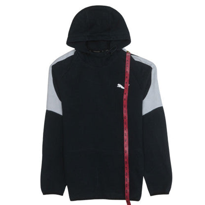 Mens UK Size L Puma Black Pullover Hoodie
